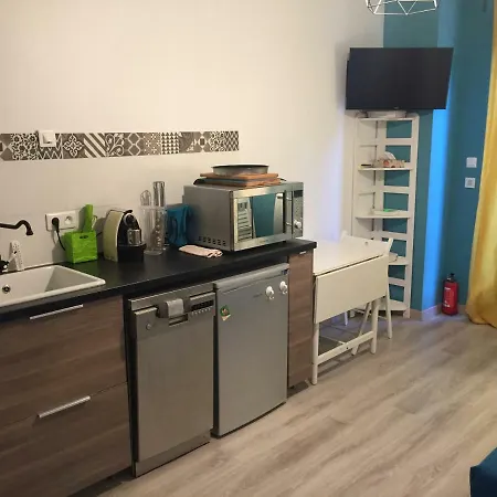 Les Meubles De Luchon - La Perle Bleue - Centre Luchon, Beau T2, 2 A 4 Personnes, Wifi Apartment Bagneres-de-Luchon Exterior photo